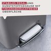 FACKELMANN Mülleimer SEATTLE, Pedal-Abfalleimer 45L, stilvoller Mülleimer mit Soft-Close System & robustem Pedal Bild 3