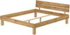 Stabiles Ehebett Doppelbett 180x200 Eiche massiv geölt Zubehör wählbar V-60.88-18Rollrost inkl. Bild 2