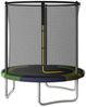 HOMALL Gartentrampolin Kindertrampolin, Outdoor-Trampolin, Durchmesser 183/222/290/360 cm, Ø 183 cm, (Ausgestattet mit Sicherheitsnetz, Leiter und 360°-Gelander, maximale Tragkraft 150 kg) Bild 3