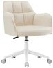 YOUDENOVA Bürostuhl mit Rollen, höhenverstellbarer, ergonomisch, 64x64x90cm (1 St), Höhenverstellbar & 360° Drehbar Bild 3