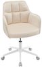 YOUDENOVA Bürostuhl mit Rollen, höhenverstellbarer, ergonomisch, 64x64x90cm (1 St), Höhenverstellbar & 360° Drehbar Bild 4