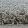 Carpettex 'Unicolor' Hochflor-Teppich, Höhe: 30 mm, Shaggy Langflor, Natur, 60 x 110 cm (Läufer) Bild 2