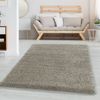Carpettex 'Unicolor' Hochflor-Teppich, Höhe: 30 mm, Shaggy Langflor, Natur, 60 x 110 cm (Läufer) Bild 5