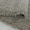 Carpettex 'Unicolor' Hochflor-Teppich, Höhe: 30 mm, Shaggy Langflor, Natur, 60 x 110 cm (Läufer) Bild 3