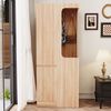 Kleiderschrank mit Schubladen & offenem Bereich, 70x40x170 cm, Holzfarbe Bild 3
