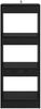vidaXL Bücherregal Schwarz 37 x 30 x 103 cm Holzwerkstoff 880455 Bild 5