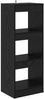 vidaXL Bücherregal Schwarz 37 x 30 x 103 cm Holzwerkstoff 880455 Bild 2