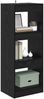 vidaXL Bücherregal Schwarz 37 x 30 x 103 cm Holzwerkstoff 880455 Bild 3