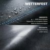 Outsunny Gartenmöbel-Schutzhülle Winddicht Abdeckhaubeaus 420D Oxford Gewebe (Winterfest Wasserdicht Abdeckung, 1-St, Anti-UV Abdeckplane), für Gartentische Terrassenmöbel Stapelstühle 180x120x74cm Schwarz Bild 4