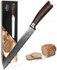 Wakoli Brotmesser EDIB Damastmesser Brotmesser I 20 cm Klinge I Pakkaholzgriff, VG10 Kern, 67 Lagen Damaststahl, Pakkaholzgriff, inkl. Geschenkbox Bild 5