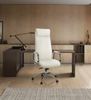 hjh OFFICE Luxus Chefsessel ASPERA 20 Leder weiß Bild 2