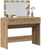 vidaXL Schminktisch Artisan-Eiche 100 x 40 x 120 cm Holzwerkstoff 868861 Bild 3