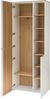 Garderoben-Set >Bari< in Weiß matt, MDF, Spannplatte - 206x202x38cm (BxHxT) Bild 5