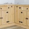 vidaXL Schrank SKI Honigbraun 80 x 80 x 81 cm Massives Kiefernholz 42007568 Bild 4