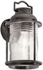 Außenleuchte, Wandlampe, Stahl Glas, Verwittertes Zink Bild 2