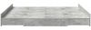vidaXL Aufbewahrungsbettgestell Beton Grau 180 x 200 cm Holzwerkstoff 3335272 Bild 5