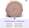 Wolkenfeld Spannbettlaken 100% Baumwolle - Superweiches Bettlaken für Matratzen von 5 bis 20cm, Jersey, Gummizug: rundum, (1 Stück), Rutschfest & Blickdicht - 90x200, 140x200, 160x200, 180x200 200x200 Bild 3