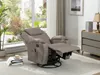 Vente-unique - SILVANO Sessel Stoff Schokoladenbraun - B 95 cm x H 105 cm x L 82 cm Bild 2