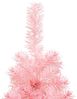 vidaXL Künstlicher Halb-Weihnachtsbaum mit Ständer Schlank Rosa 180 cm 344571 Bild 5