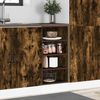 vidaXL Unterschrank Riga Räuchereiche 40x44,5x81,5 cm Holzwerkstoff 854206 Bild 3