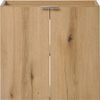 Waschtisch Skelbolu mit Türen 60x57x39 cm Eicheoptik [en. casa] Bild 3