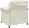 vidaXL 1-Sitzer Sofa Creme 88 x 83 x 95 cm Samt 42033933 Bild 5