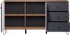 Places of Style Sideboard Molveno (1 St), außergewöhnliches Design mit strukturierten Fronten, Soft-Close Bild 3