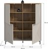 Campus Highboard in Kaschmir Nachbildung Bild 4