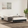 vidaXL Bettgestell ohne Matratze Schwarz 120x210 cm Samt 4101351 Bild 3