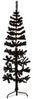vidaXL Künstlicher Halb-Weihnachtsbaum Ständer Schlank Schwarz 150 cm 344575 Bild 2