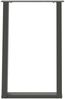 vidaXL Esstischbeine U-Form 2 Stk. Anthrazit 50x(72-73) cm Stahl 4012786 Bild 5