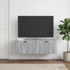 vidaXL Wandmontierter TV-Schrank Graues Sonoma 99 x 41 x 30 cm 898191 Bild 4