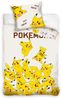 Pokemon Pikachu Bettwäsche Kinderbettwäsche POK2408026 135x200 cm + 80x80 cm Bild 3