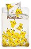Pokemon Pikachu Bettwäsche Kinderbettwäsche POK2408026 135x200 cm + 80x80 cm Bild 4