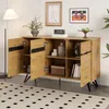 Sideboard, Breite 140cm, Wohnzimmerschrank, Mehrzweckschrank, Küchenschrank, Aufbewahrungsschrank Bild 4