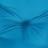 vidaXL Kissen Rund Hellblau Ø 60x11 cm Oxford-Gewebe 361944 Bild 5