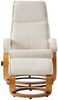 OTTO home Relaxsessel mit Hocker PARIS neu: Cord - OTTO. Verlässliche Qualität. (Set, 2-St, bestehend aus Sessel und Hocker), manuelle Relaxfunktion mit Drehfunktion, neu: Cord-Bezug Bild 4