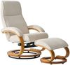 OTTO home Relaxsessel mit Hocker PARIS neu: Cord - OTTO. Verlässliche Qualität. (Set, 2-St, bestehend aus Sessel und Hocker), manuelle Relaxfunktion mit Drehfunktion, neu: Cord-Bezug Bild 2