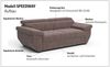 COTTA 2,5-Sitzer Speedway, Big-Sofa mit Kopfteilverstellung Bild 2