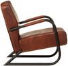 vidaXL Sessel Braun Echtleder 359631 Bild 3