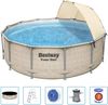 Bestway Power Steel Swimmingpool Set mit Dach 396x107 cm 3202571 Bild 2