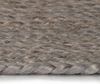 vidaXL Teppich Handgefertigt Jute Rund 150 cm Grau 133664 Bild 3
