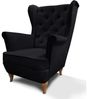 Beautysofa Ohrensessel Ohrensessel Sessel FALCO Chesterfield Wohnzimmersessel Fernsehsessel Bild 4