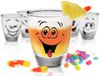 Sendez Schnapsglas 6 Schnapsgläser mit Motiv Tequilagläser Schnaps Wodkagläser Humor, Glas Bild 1