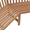 vidaXL Garten-Eckbank 185x185x90 cm Massivholz Teak 316625 Bild 5