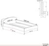 Holzbett (Fichte) "Rosi" 120 x 200 cm 20 cm mit Kopfteil Massivholzbett Bett Bild 5