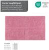 liebling Badematte Badteppich, Fußbodenheizung geeignet, in 3 Größen, Polyester, rechteckig, Antirutsch-Beschichtung, starke Saugfähigkeit, Öko-Tex zertifiziert Bild 3