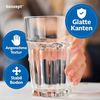 KONZEPT Gläser-Set Wassergläser Set 6-teilig, Große Gläser, 410ml, Trinkgläser Set, - ideal für Saft, Eiskaffee Cocktails, Latte Macchiato Bild 3