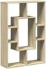 vidaXL Bücherregal Sonoma-Eiche 63x20x90 cm Holzwerkstoff 858140 Bild 2