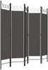 vidaXL 5-tlg. Raumteiler Anthrazit 200 x 180 cm 320709 Bild 3